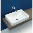NILE WASHBASIN 62 COUNTERTOP H10 WHITE   - Ceramica Flaminia NL62A CERAMICA FLAMINIA - 1