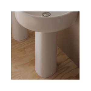 BONOLA COLUMN WASHBASINS 46/50 BLACK   - Ceramica Flaminia BN50CNER CERAMICA FLAMINIA - 1