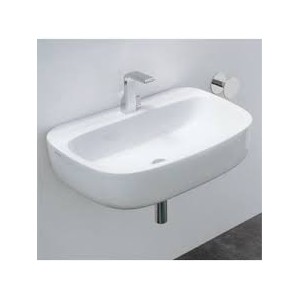 MONO EVIER 74 SOUTIEN/SUSPENDU BLANC   - Ceramica Flaminia MN74L CERAMICA FLAMINIA - 1