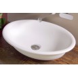 BOLL WASHBASIN 56 COUNTERTOP CENTRAL HOLE FANGO  S - Ceramica Flaminia BL56LFAN CERAMICA FLAMINIA - 1