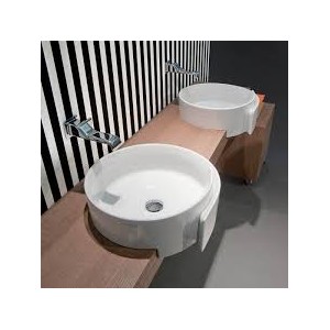 ROLL SEMI ENCASTRE 44 BLANC   - Ceramica Flaminia RL44S CERAMICA FLAMINIA - 1