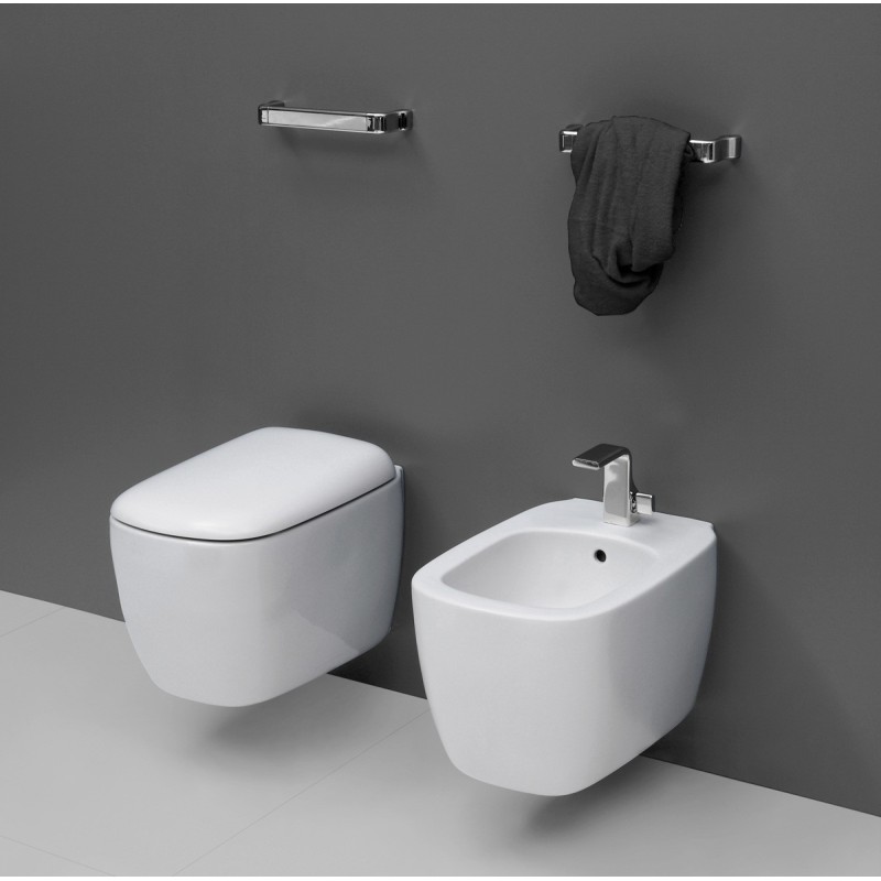 MONO BIDET WALL-HUNG WHITE  - Ceramica Flaminia MN218 CERAMICA FLAMINIA - 1