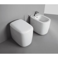 MONO WC  WALL DISCHARGE WHITE  - Ceramica Flaminia MN117 CERAMICA FLAMINIA - 1