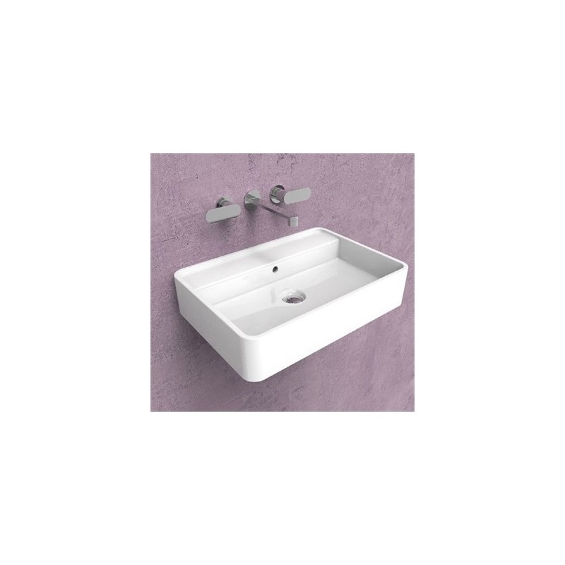 MINIWASH 60 SOSPESO RUBINETTERIA FANGO  S - Ceramica Flaminia MW60SFAN CERAMICA FLAMINIA - 1