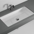 WASHBASIN MINIWASH 55X35 UNDERCOUNTER FANGO  S - Ceramica Flaminia MW60SPFAN CERAMICA FLAMINIA - 1