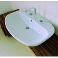 WASHBASIN 85 NUDA 2 FOR TAPS FANG0  S - Ceramica Flaminia 5081FAN CERAMICA FLAMINIA - 1