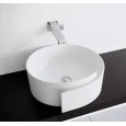 ROLL LAVABO 44 APPOGGIO/FORO CENTRALE LATTE   - Ceramica Flaminia RL44LLAT CERAMICA FLAMINIA - 1