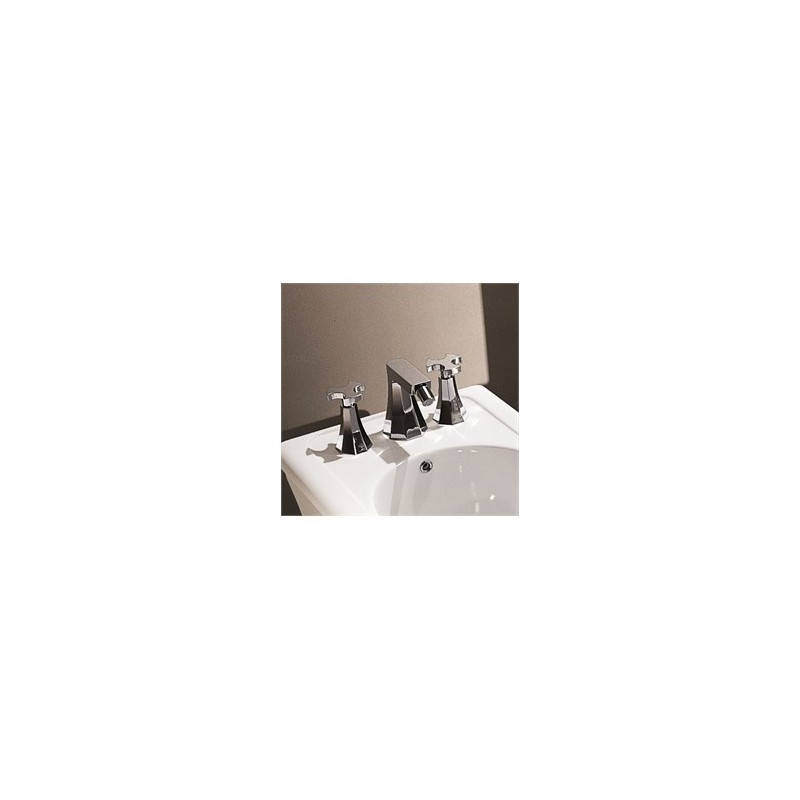 EVERGREEN 3 HOLES BIDET CHROME - Ceramica Flaminia EG202 CERAMICA FLAMINIA - 1