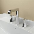EVERGREEN 3 HOLES WASHBASIN HAUT CHROME - Ceramica Flaminia EG390 CERAMICA FLAMINIA - 1
