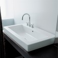 EVIER ACQUAGRANDE 101X56 BLANC  - Ceramica Flaminia 5051 CERAMICA FLAMINIA - 1