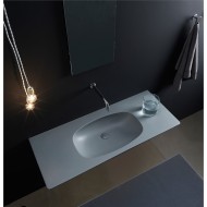 CONSOLLE NUDAFLAT 120 FANGO  - Ceramica Flaminia ND120LFAN CERAMICA FLAMINIA - 1