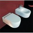 BIDET SUSPENDU LINK DECOR OR-BLANC - Ceramica Flaminia 5051/BOR CERAMICA FLAMINIA - 1