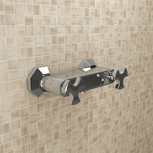 EVERGREEN EXTERNAL SHOWER GOLD - Ceramica Flaminia EG350OR CERAMICA FLAMINIA - 1