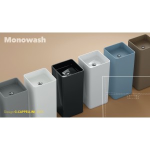 EVIER MONOWASH MUR FANGO  S - Ceramica Flaminia MW40PFAN CERAMICA FLAMINIA - 1