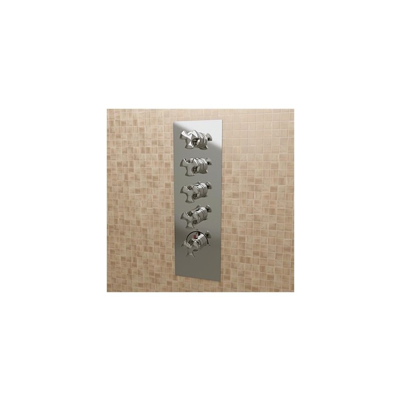 EVERGREEN SHOWER MIXER 4 OUTLET GOLD - Ceramica Flaminia EGBT4OR CERAMICA FLAMINIA - 1