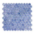F10 Bluebell Petites Fleurs - feuille 31,6x29,3 mosaique Sicis