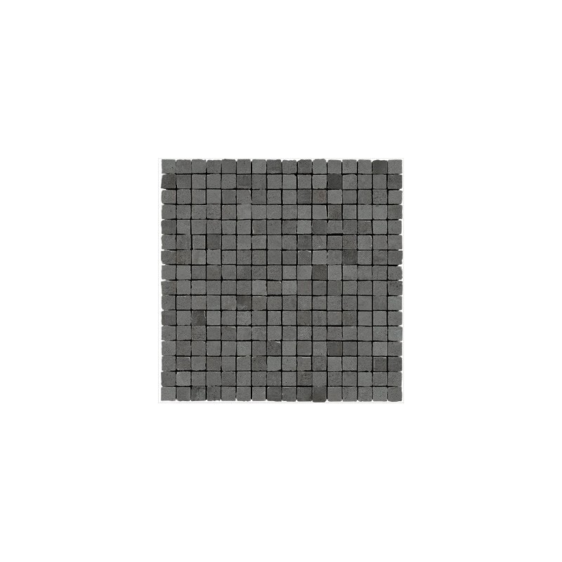 MK.WATERFR.N 30x30 Black 30x30 Mosaic  Natural  Structured  Matt   - LEONARDO LEONARDO CERAMICA - 1