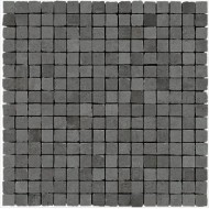 MK.WATERFR.N 30x30 Black 30x30 Mosaic  Natural  Structured  Matt   - LEONARDO LEONARDO CERAMICA - 1
