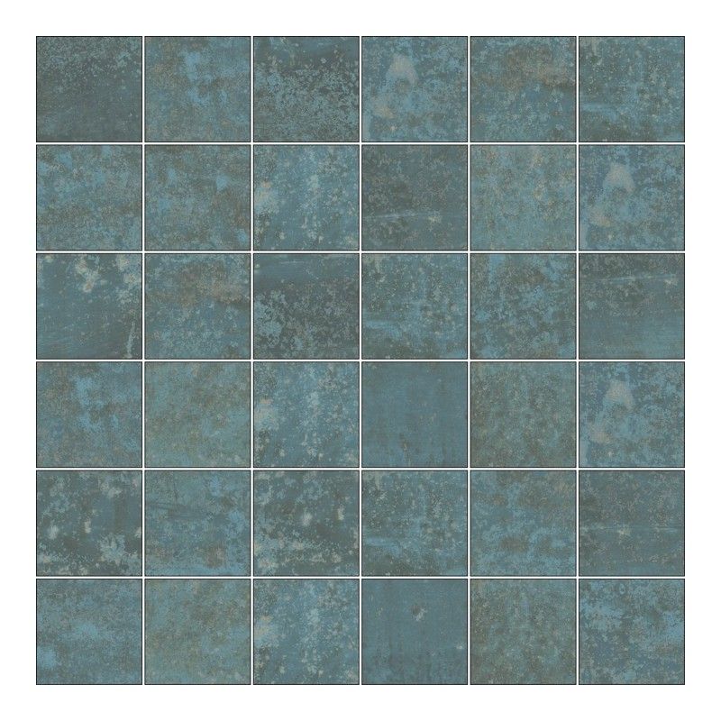 GRUNGE BLUE POLISHED MOSAIC 5X5 29,75X29,75 - Aparici APARICI CERAMICA - 1