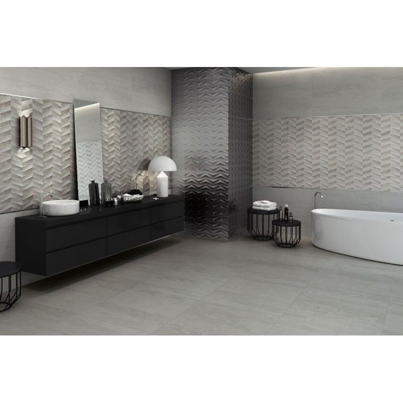 JACQUARD GREY 44,63X119,30 - Aparici APARICI CERAMICA - 1