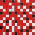 NORDIC MIX RED MOSAICO 2,5X2,5 29,75X29,75 - Aparici APARICI CERAMICA - 1
