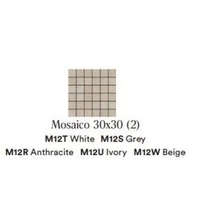 STREAM GREY MOSAICO 30X30 - Marazzi M12S