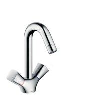 Hansgrohe Logis Rubinetto  Lavabo 2 Maniglie  senza saltarello Hansgrohe 71221000