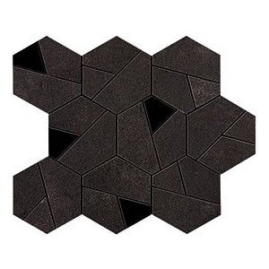 Boost Tarmac Mosaik Hex Black  25X28,5 - AN7B Atlas Concorde CERAMICHE ATLAS CONCORDE - 1