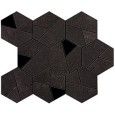 Boost Tarmac Mosaique Hex Black  25X28,5 - AN7B Atlas Concorde CERAMICHE ATLAS CONCORDE - 1