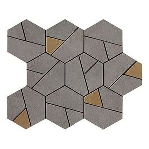Boost Smoke Mosaik Hex Yellow  25X28,5 - AN68 Atlas Concorde CERAMICHE ATLAS CONCORDE - 1
