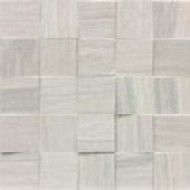 WOODEN WHITE MOSAIK 6X6 3D INCLINE NATURAL   - Casa dolce Casa 742055 FLORIM CREATIVE DESIGN - 1